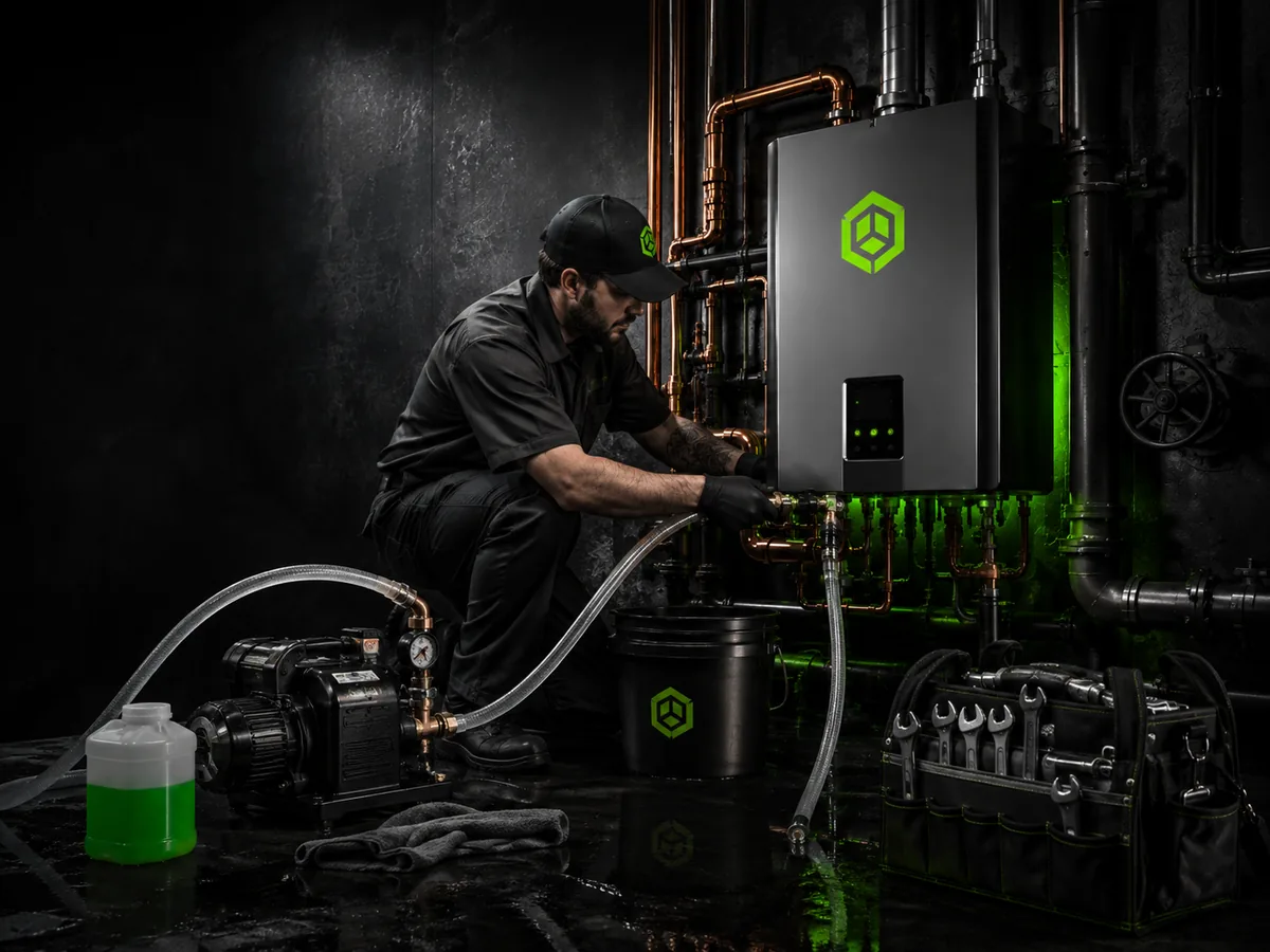 Tankless Maintenance & Flush — Ventura County plumbing service